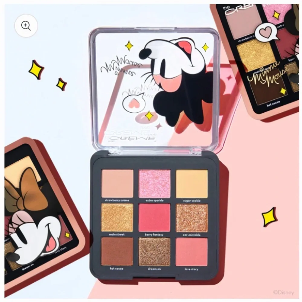 🆕 The Creme Shop Minnie Mouse Eyeshadow Palette - Pink, Gold, Brown (*)